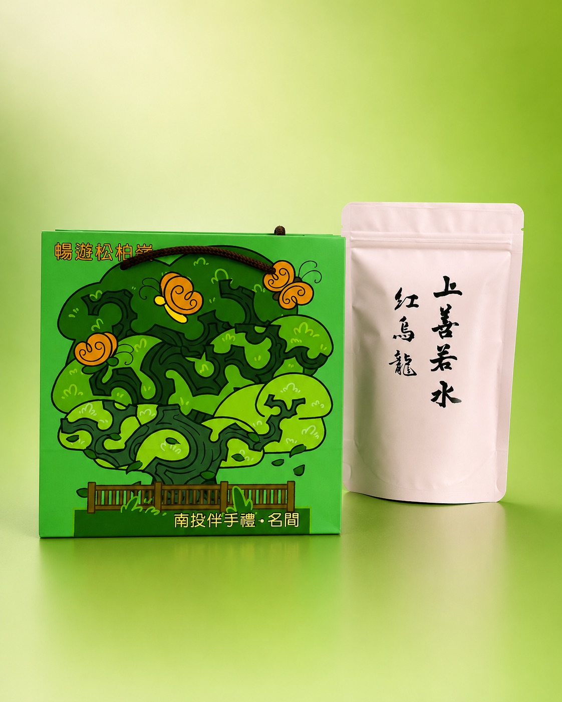 紅烏龍10入茶包 台灣茶葉 上善若水